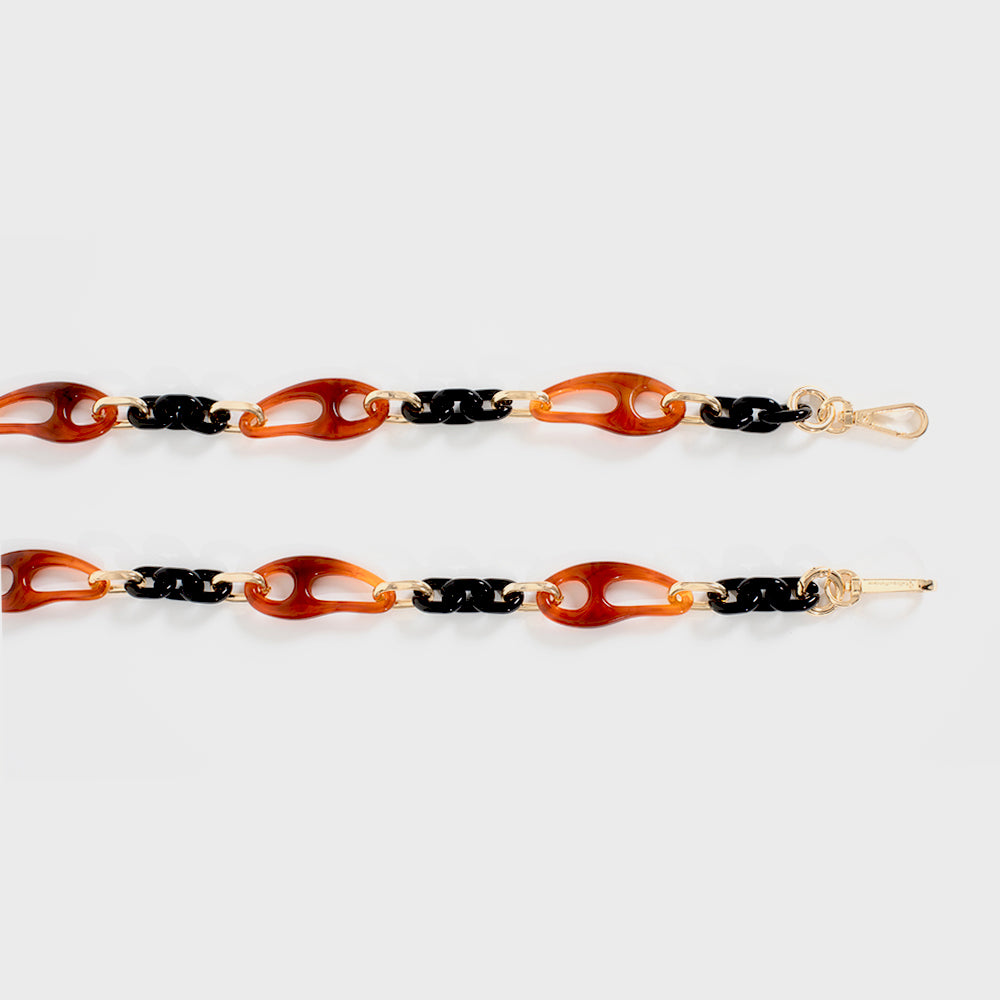 Chaine Longue Anna Rouge 120 cm