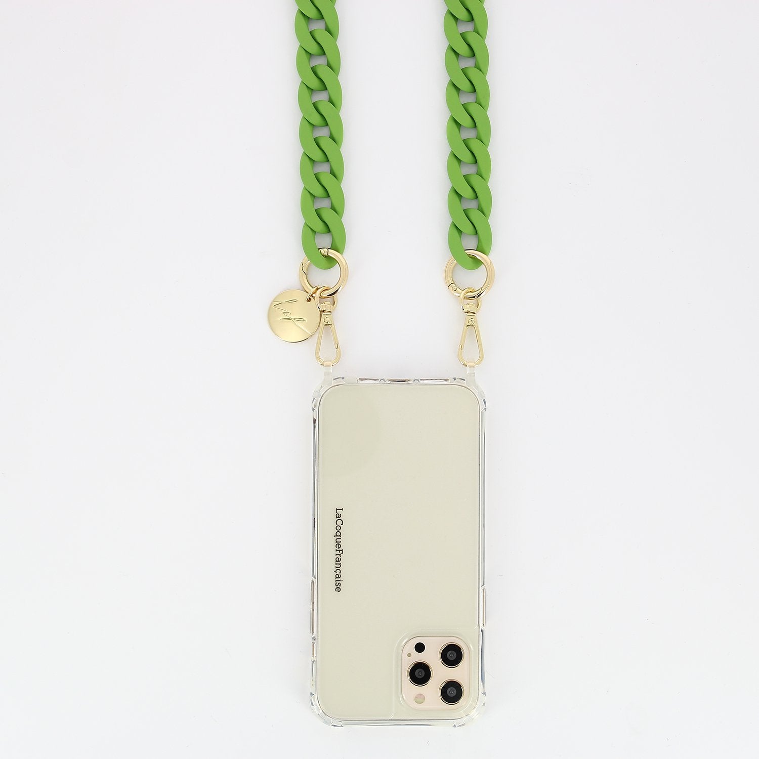 Chaine Longue Sarah Vert 120 cm