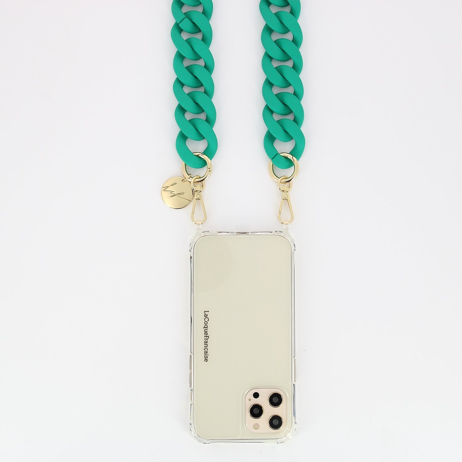 Chaine Longue Alice Vert 120 cm