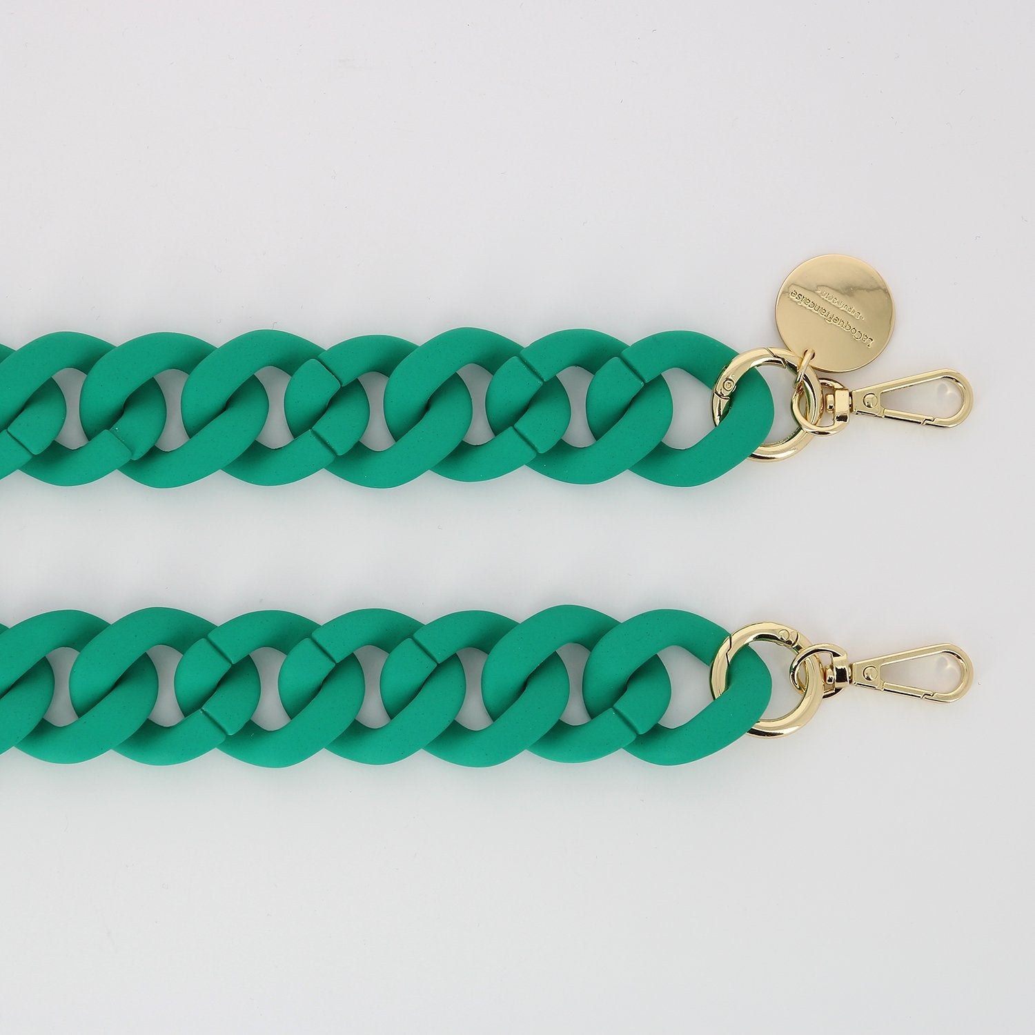 Chaine Longue Alice Vert 120 cm