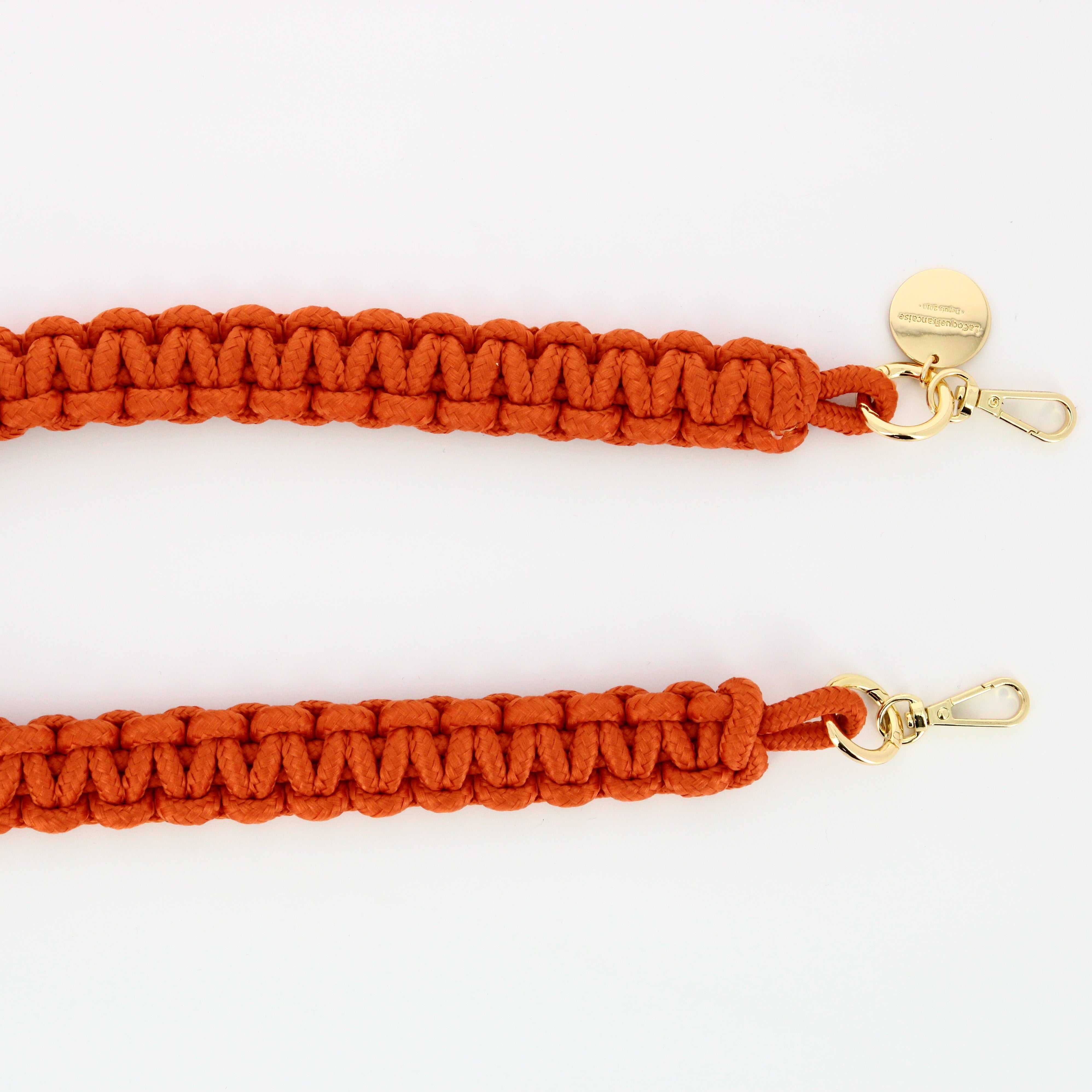 Chaine Longue James Orange 120 cm