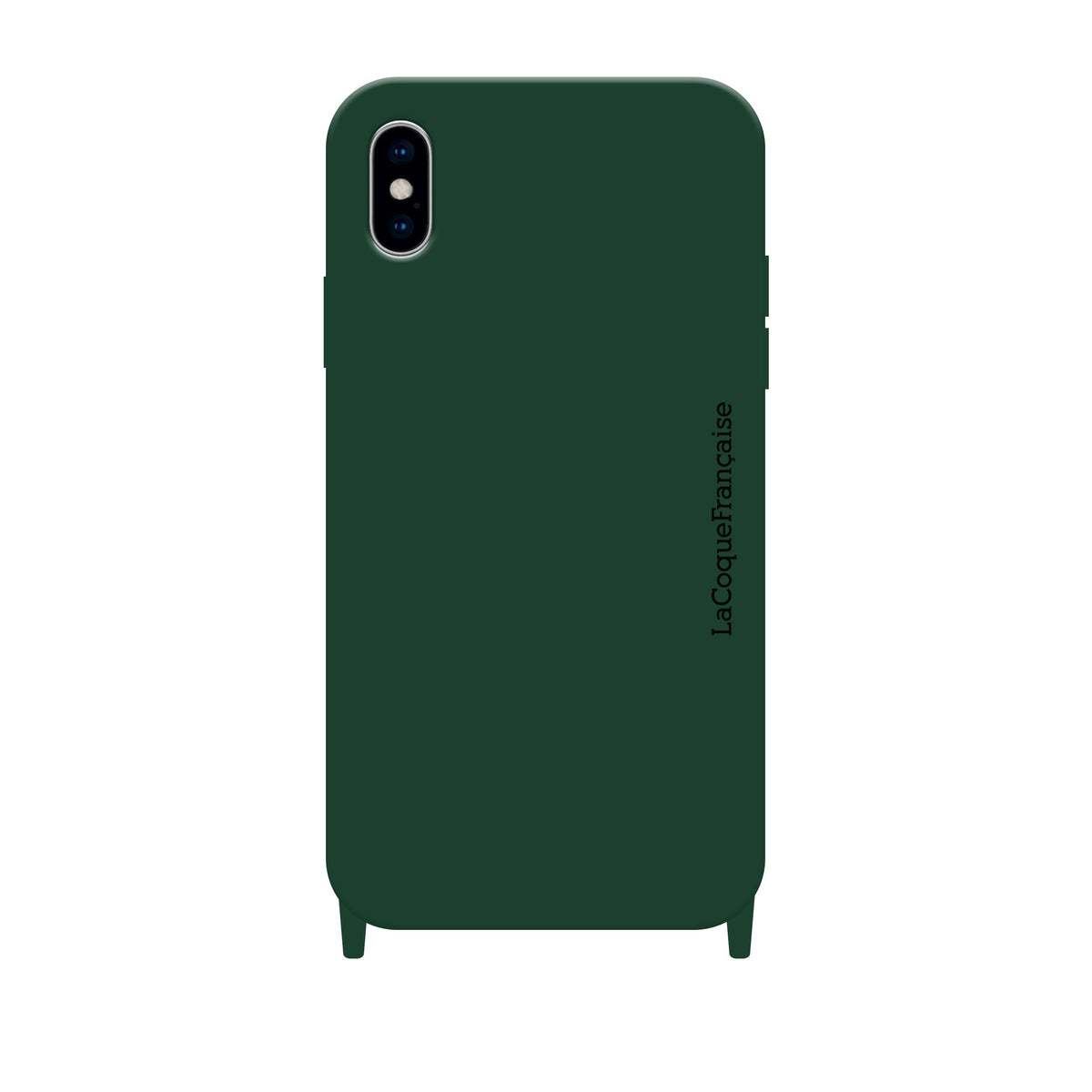 Coque Anneaux Soft Touch Vert - 39