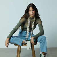 Long Eve Beige Chain 120 cm