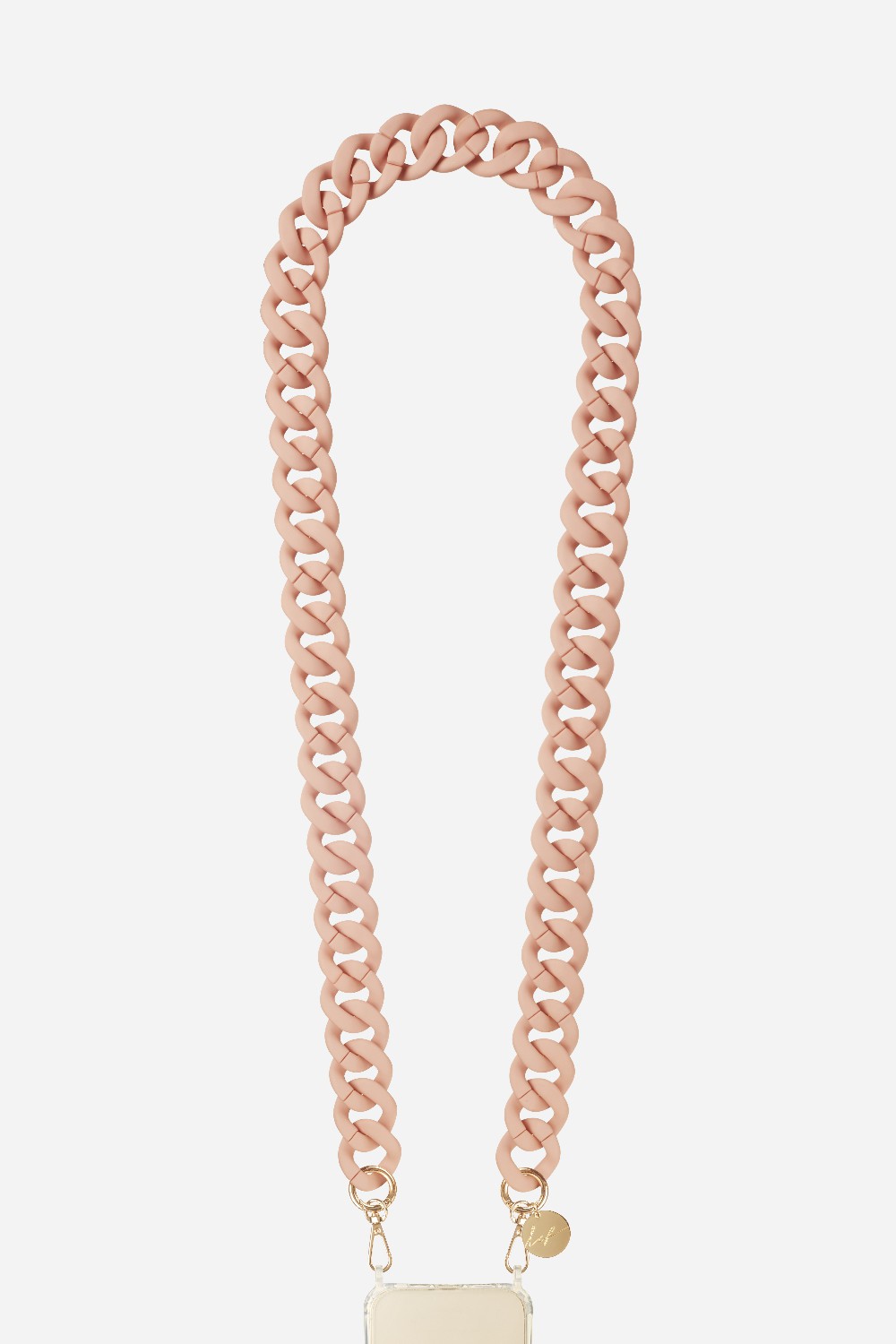 Chaine Longue Alice Rose 120 cm