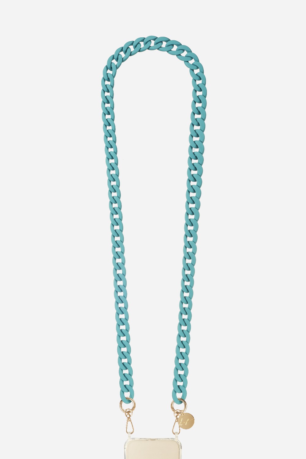 Chaine Longue Sarah Bleu 120 cm