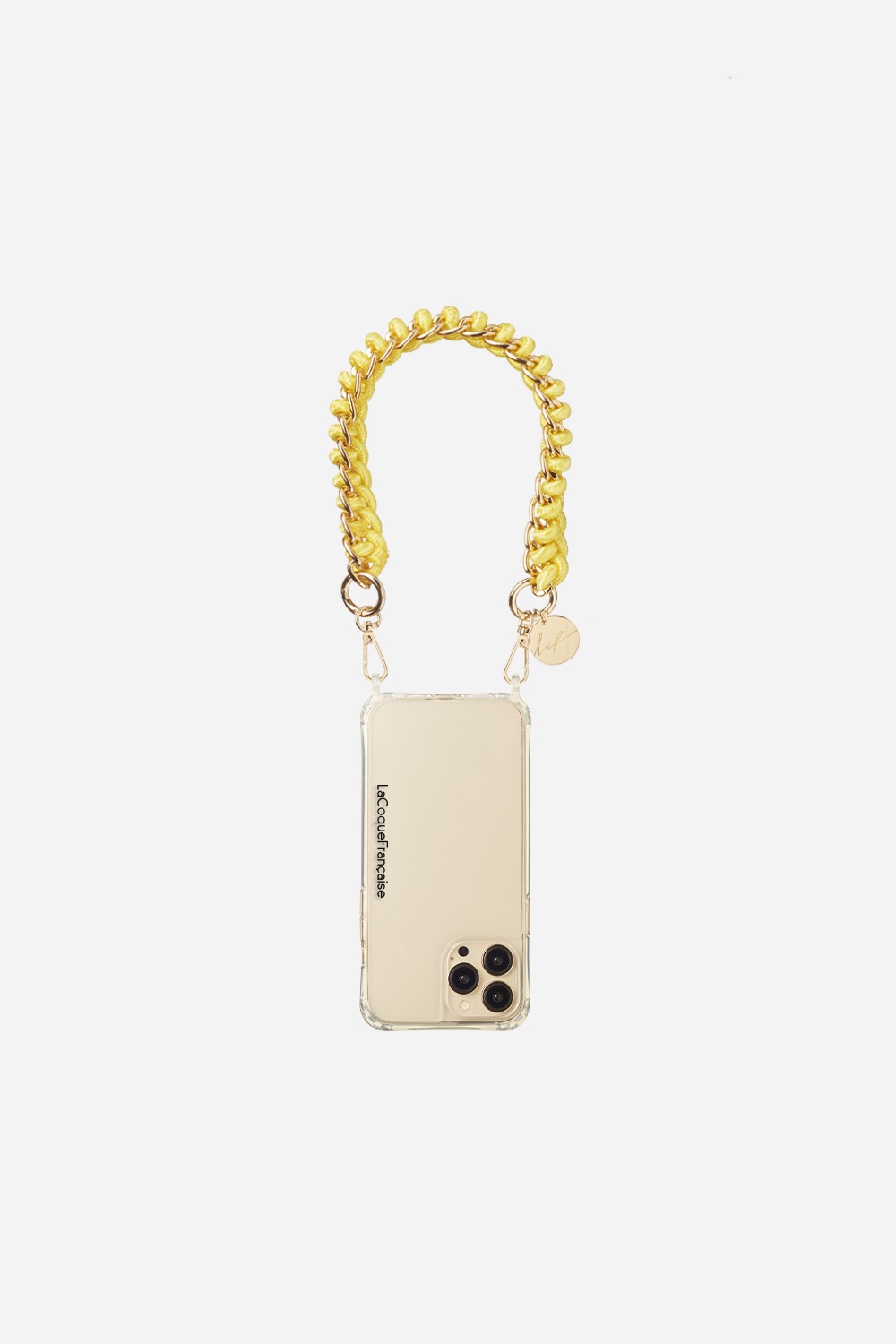Chaine Courte Romy Jaune 40 cm