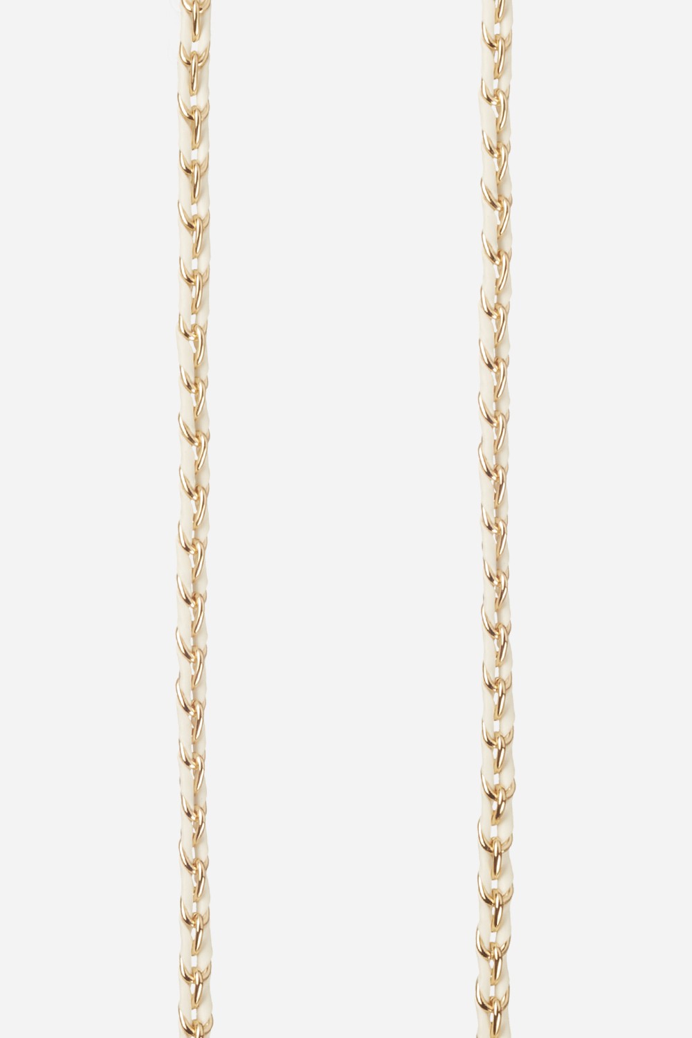 Chaine Longue Lou Blanc 120 cm