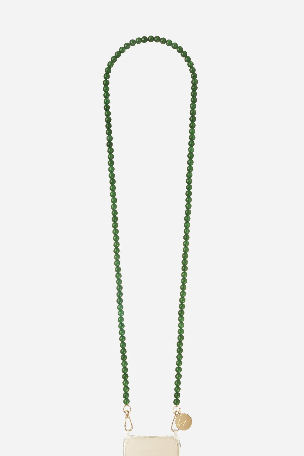 Chaine Longue Carla Vert 120 cm