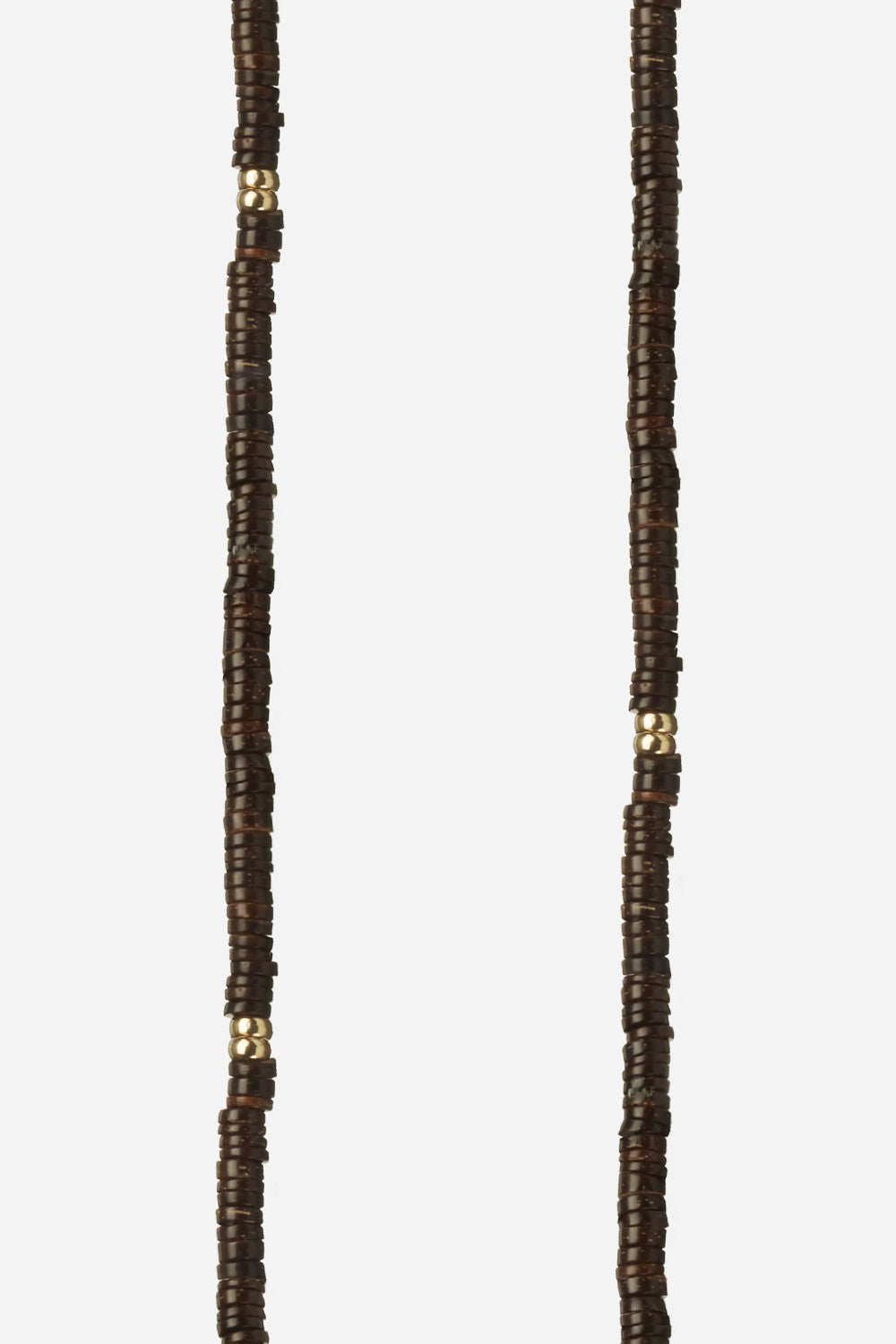 Chaine Longue Gaby Marron 120 cm