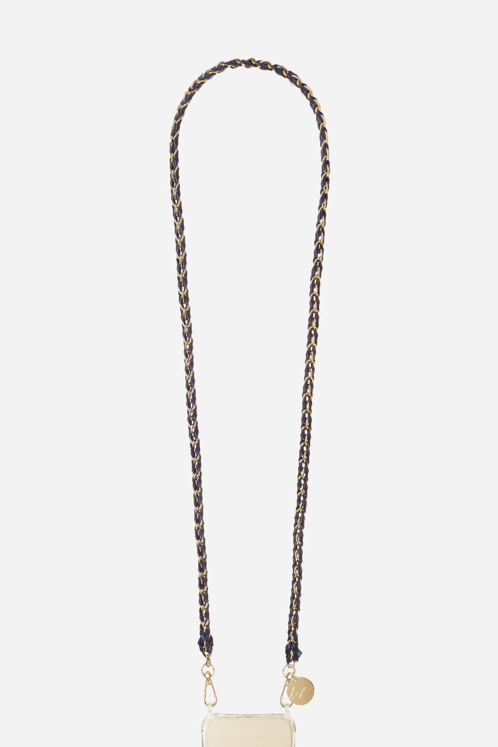 Chaine Longue Lou Bleu 120 cm