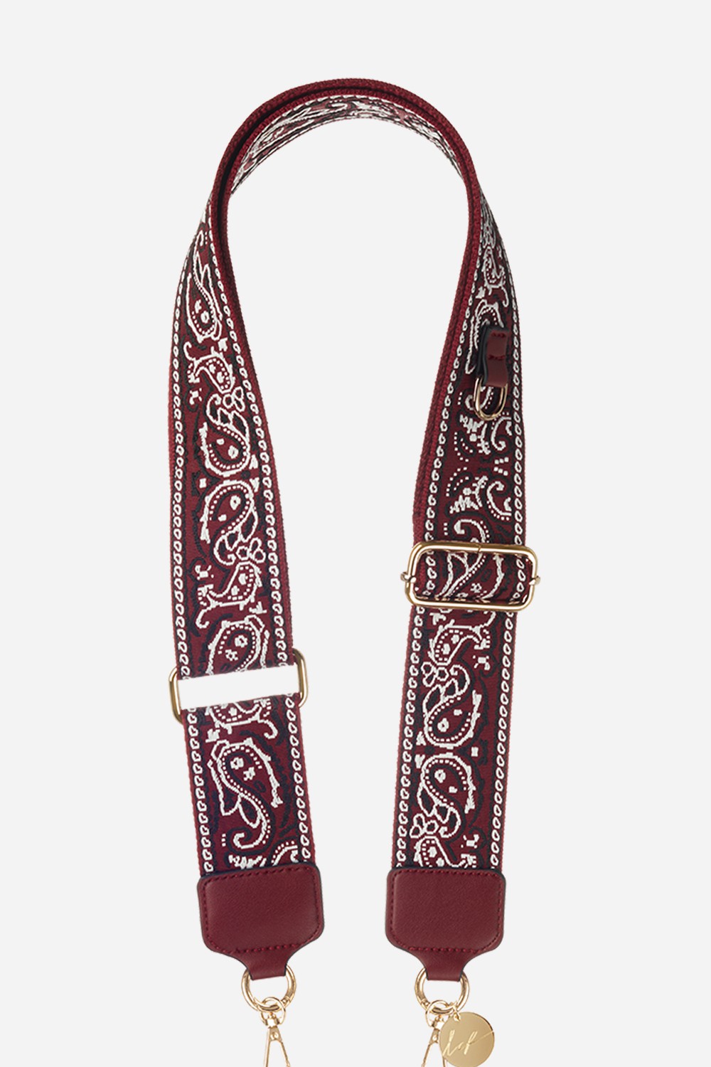 Chaine Longue Haby Bordeaux 120 cm
