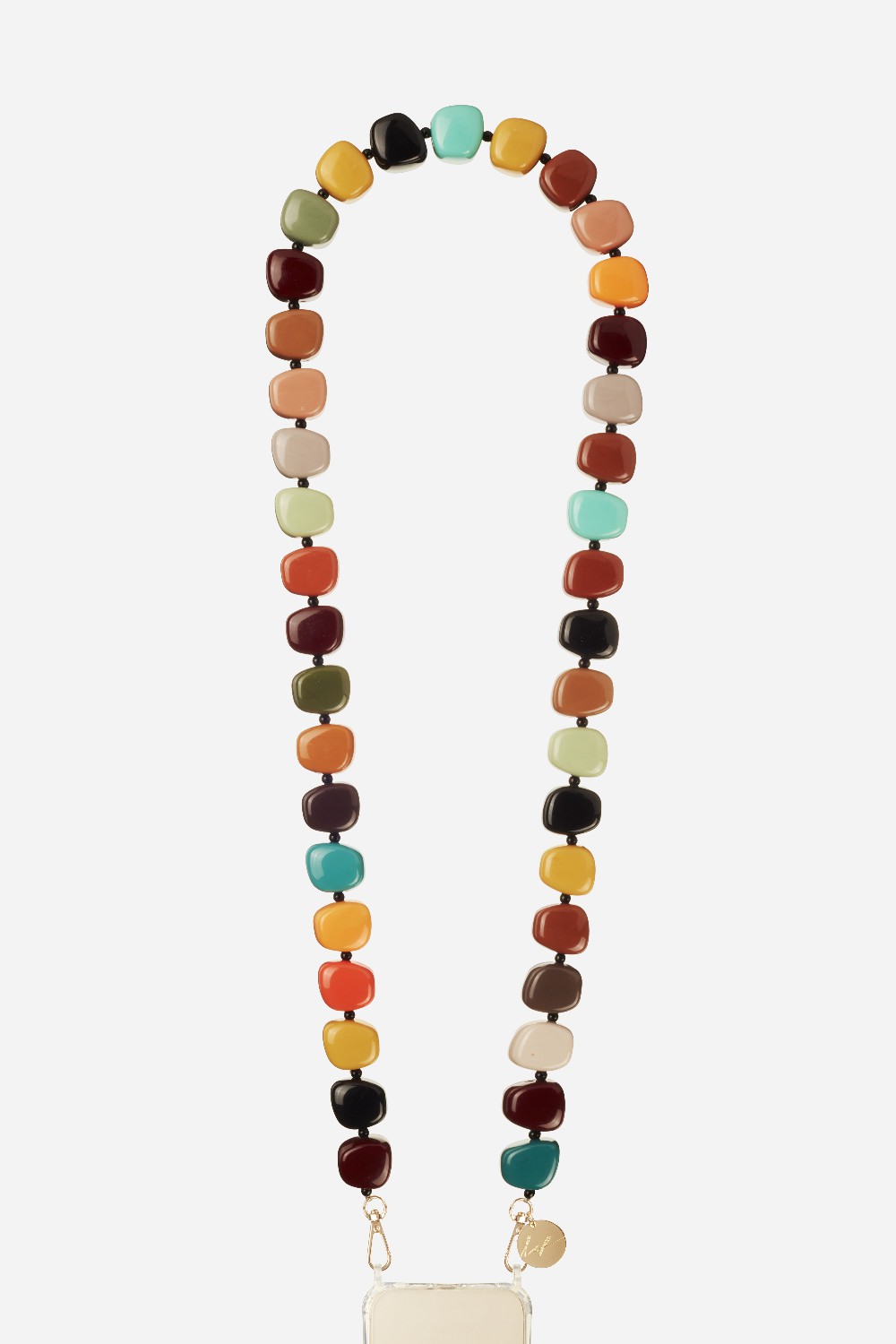 Chaine Longue Julie Multicolore 120 cm