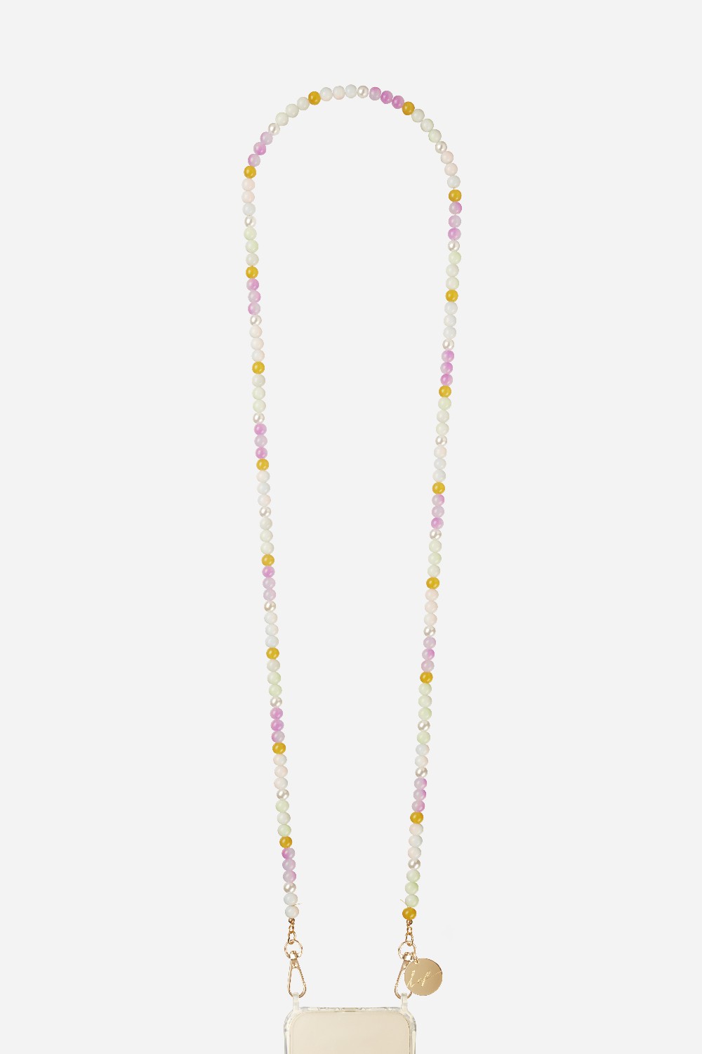 Chaine Longue Andrea Rose 120 cm