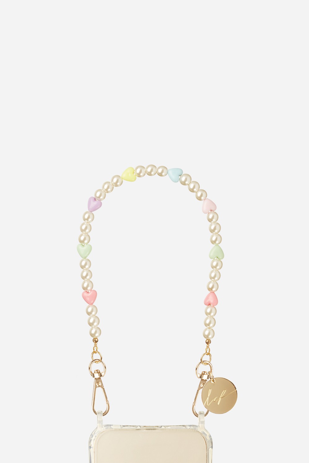 Chaine Courte Aria Blanc 30 cm
