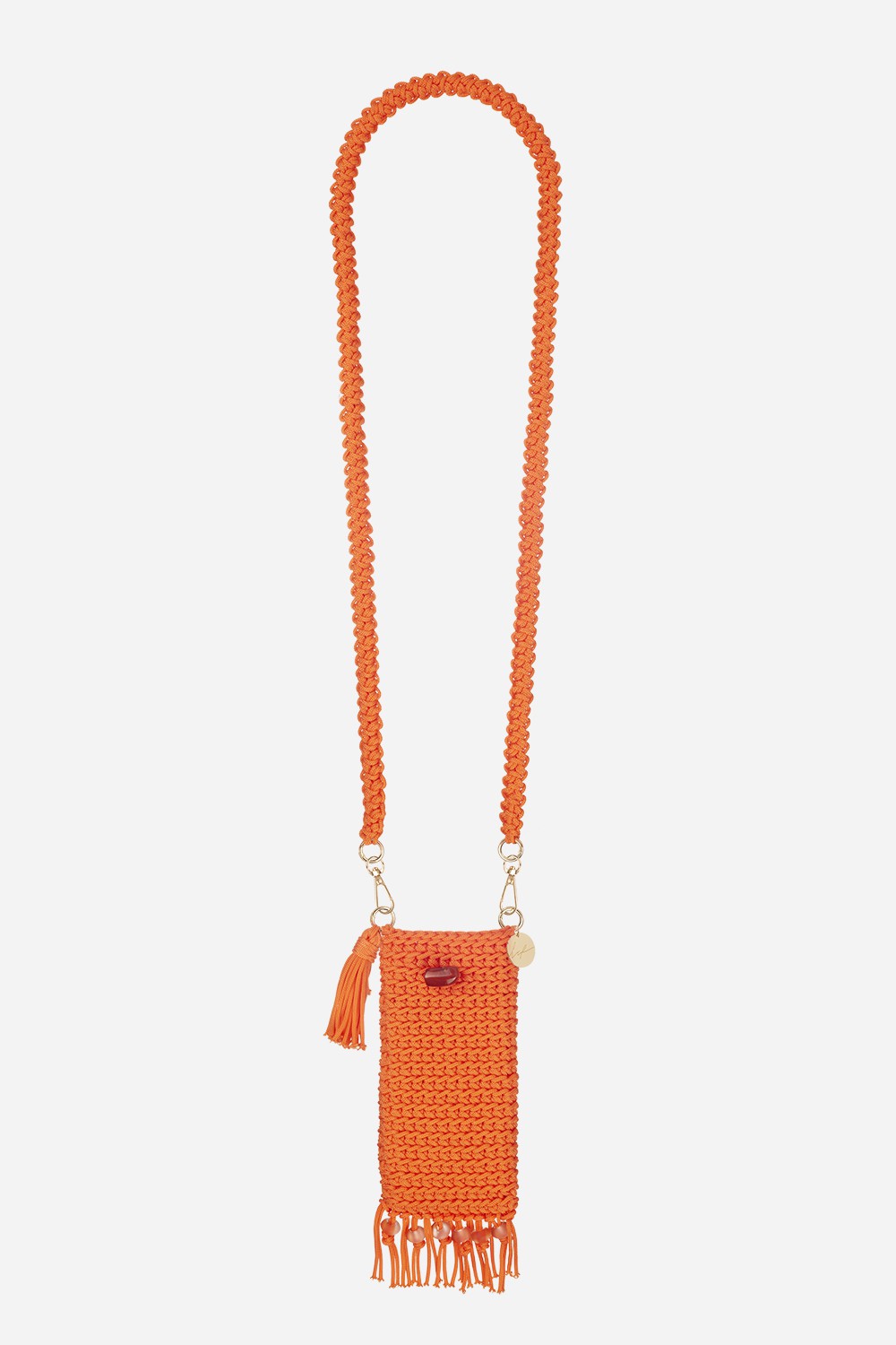 Nawell Orange Shoulder Bag