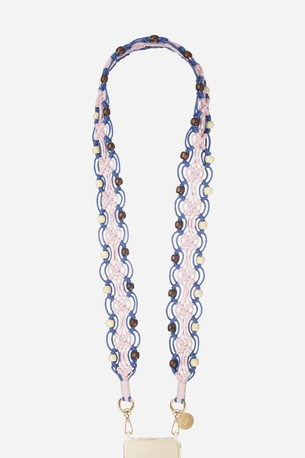 Chaine Longue Eve Bleu 120 cm