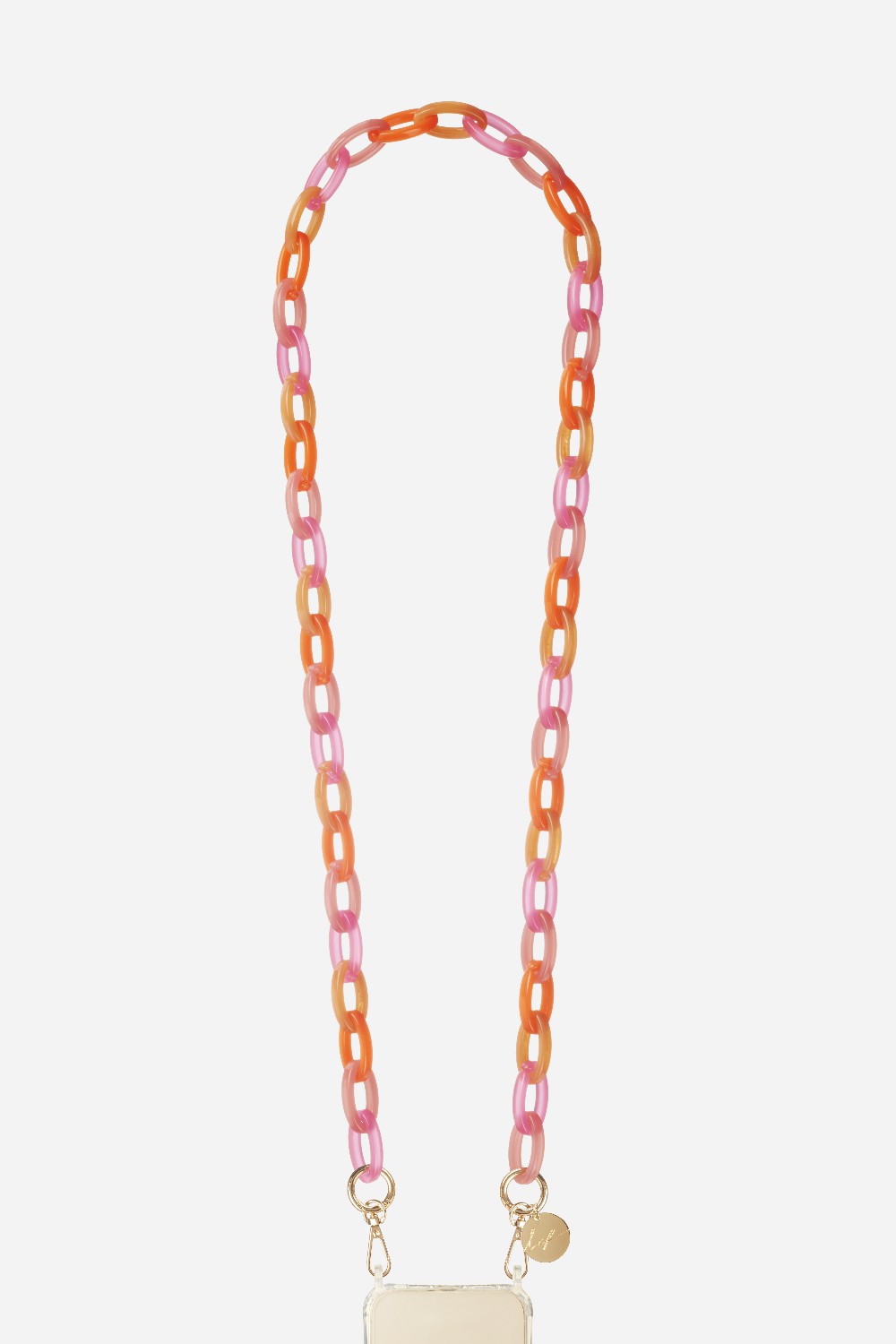 Chaine Longue Sunny Rose 120 cm