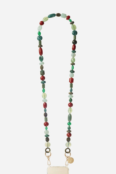 Long Paola Green Chain 120 cm