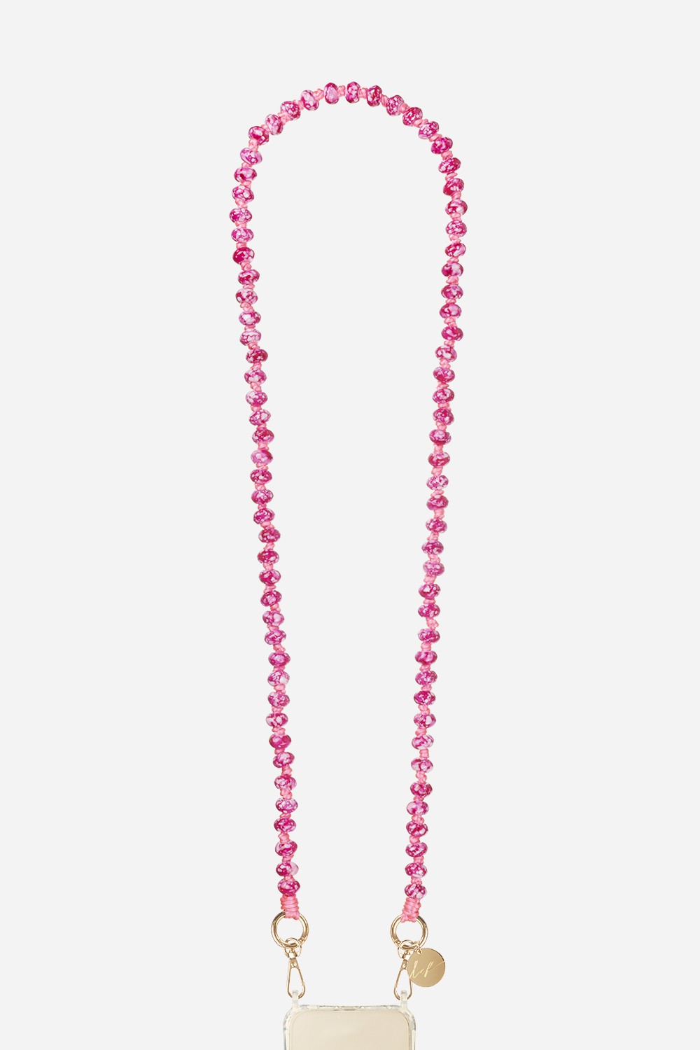Chaine Longue Jasna Rose 120 cm