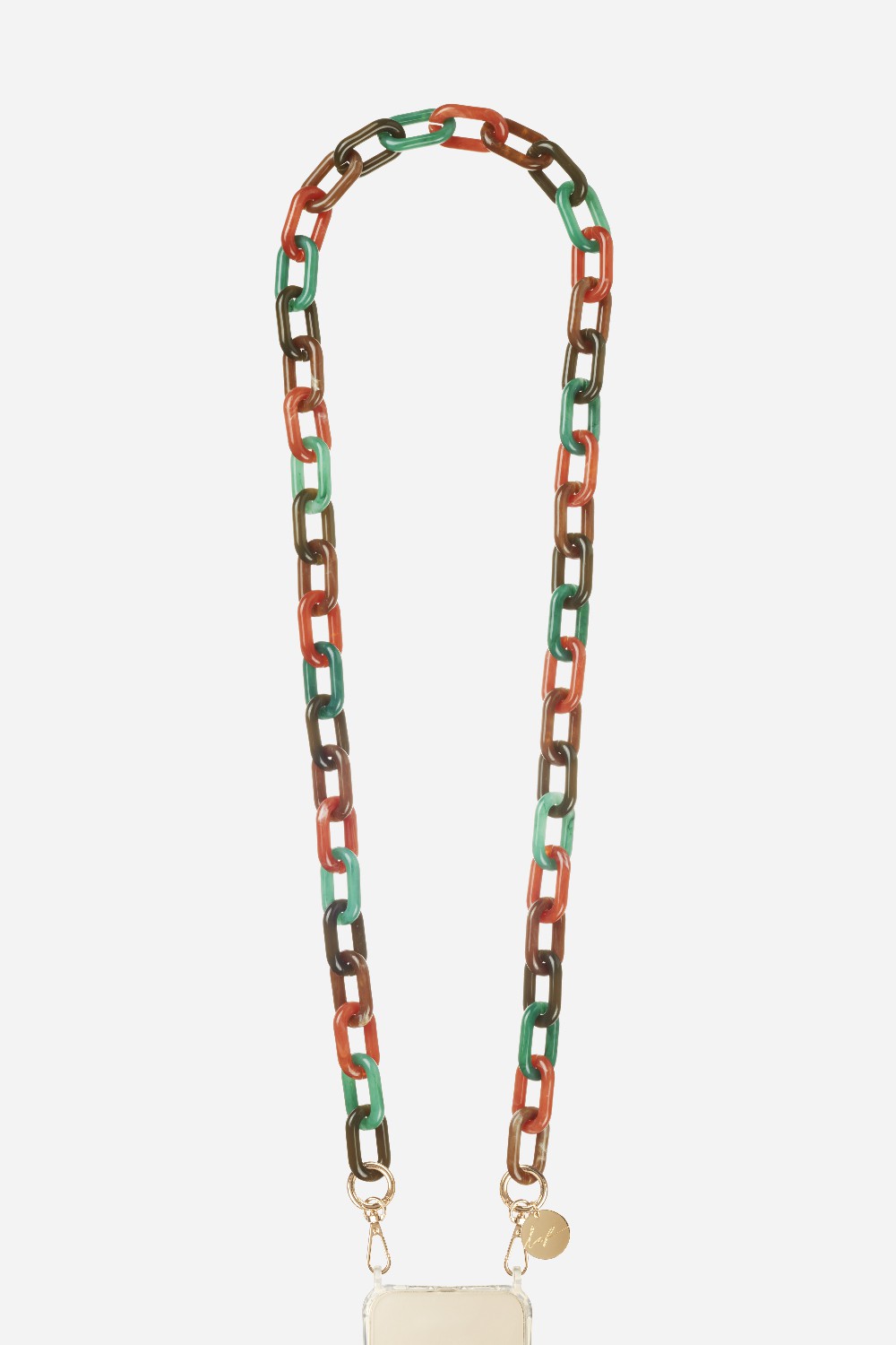 Long Chain Ninon Orange 120 cm