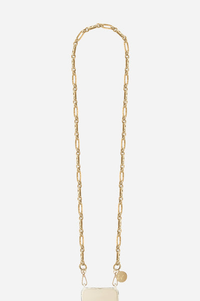Long Alya Gold Chain 120 cm