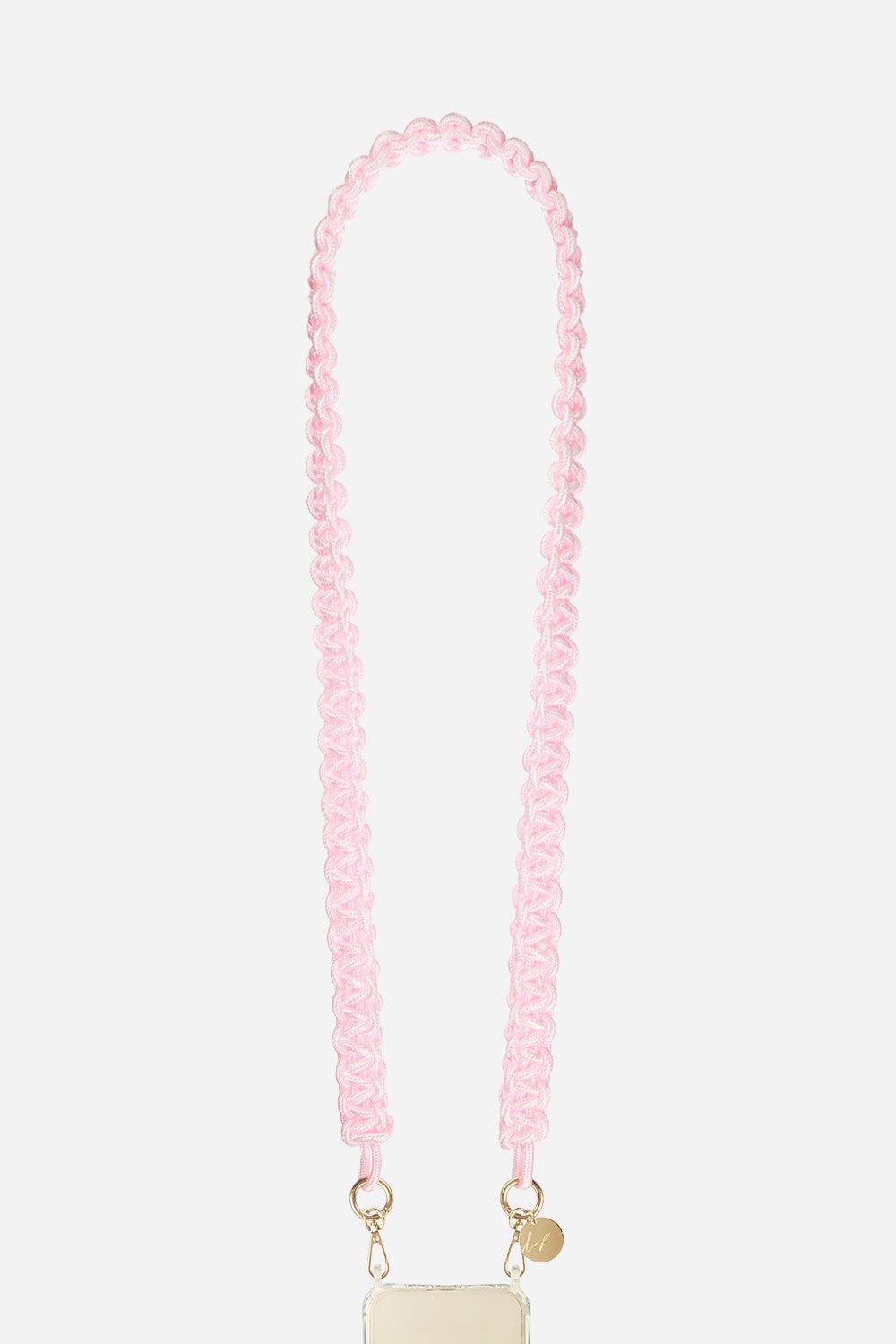 Chaine Longue James Rose 120 cm