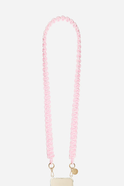 Chaine Longue James Rose 120 cm