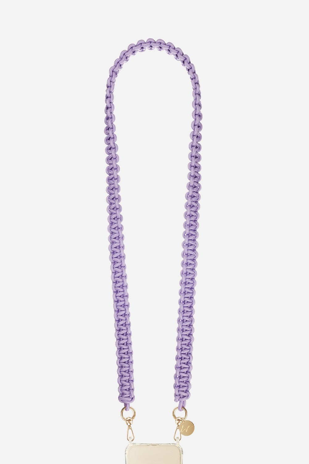 Chaine Longue James Violet 120 cm