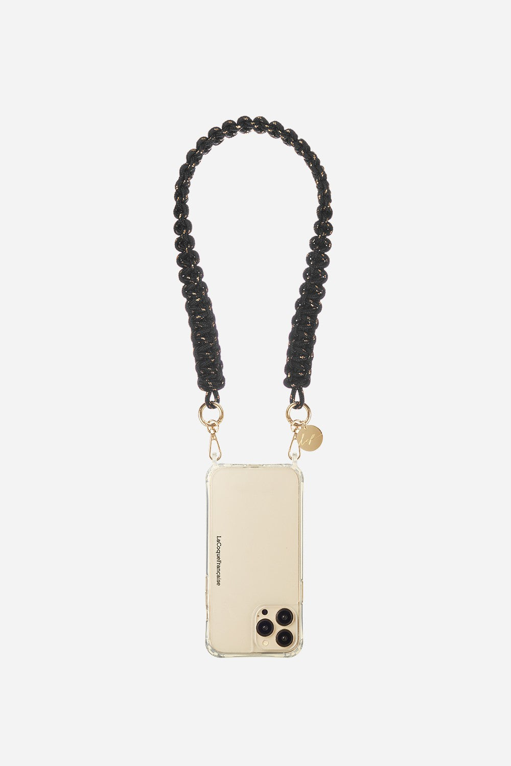 Chaine Courte Robby Noir 60 cm