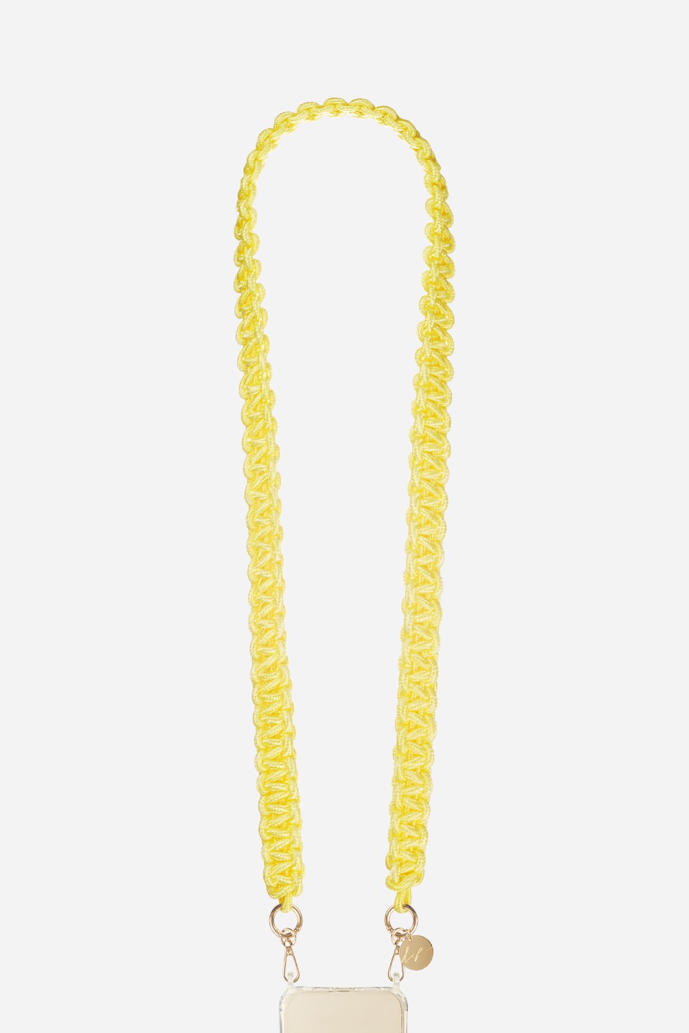 Chaine Longue James Jaune 120 cm