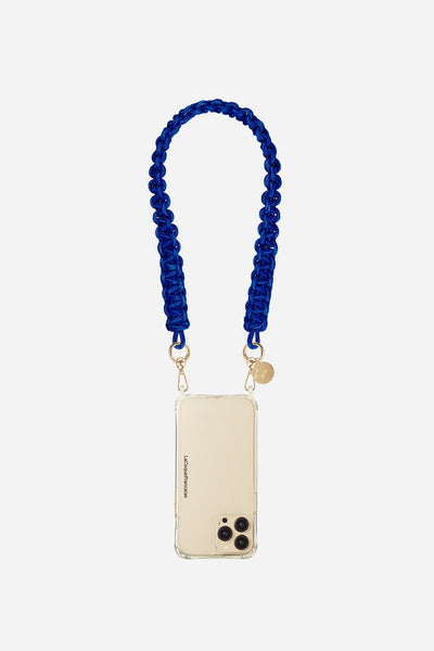 Chaine Courte Robby Bleu 60 cm