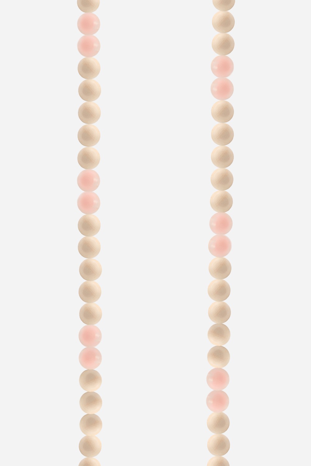 Chaine Longue Chloe Beige 120 cm