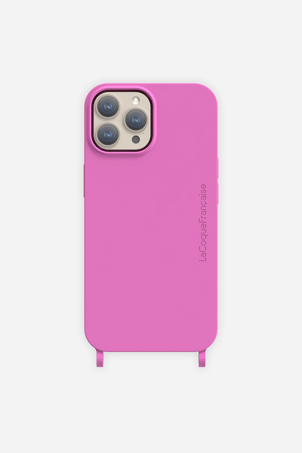 Coque Anneau Soft Touch Violet