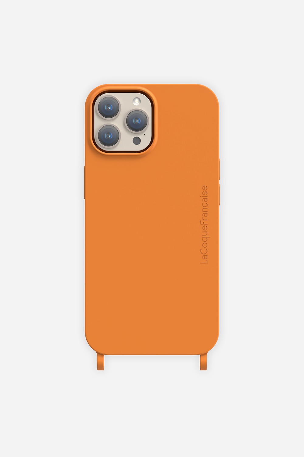 Coque Anneau Soft Touch Camel