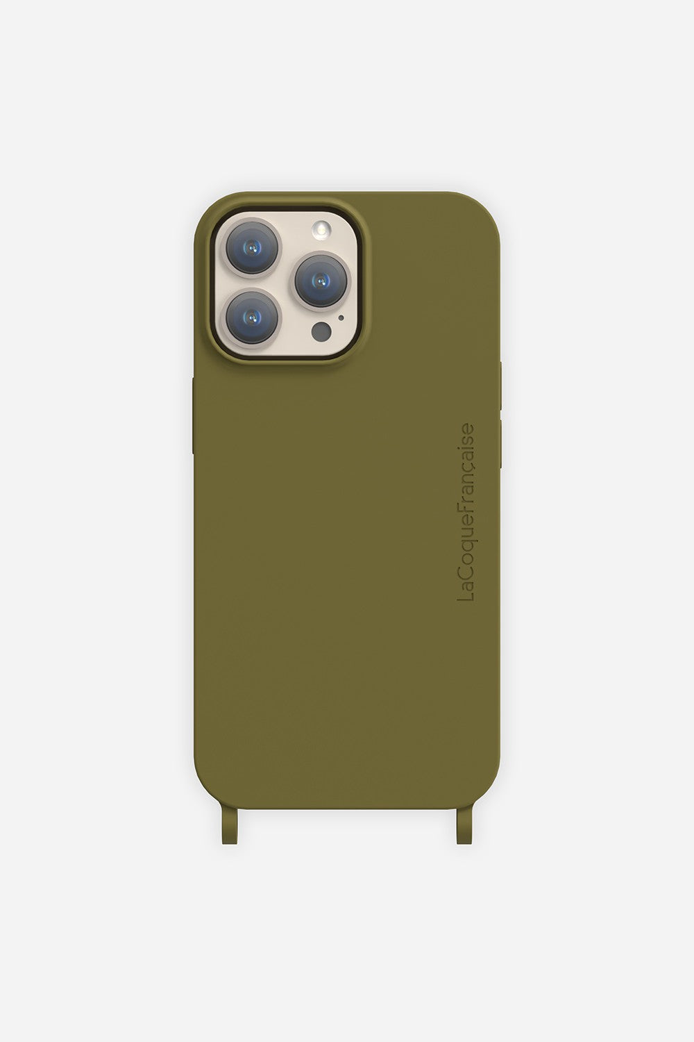 Coque Anneaux Soft Touch Kaki - 13