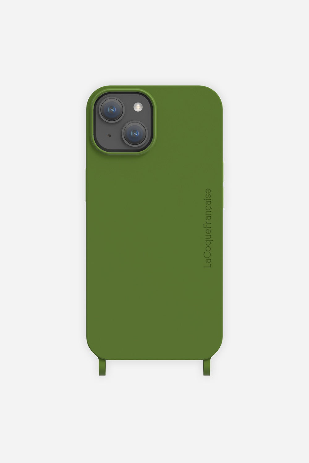Coque Anneaux Soft Touch Vert - 12