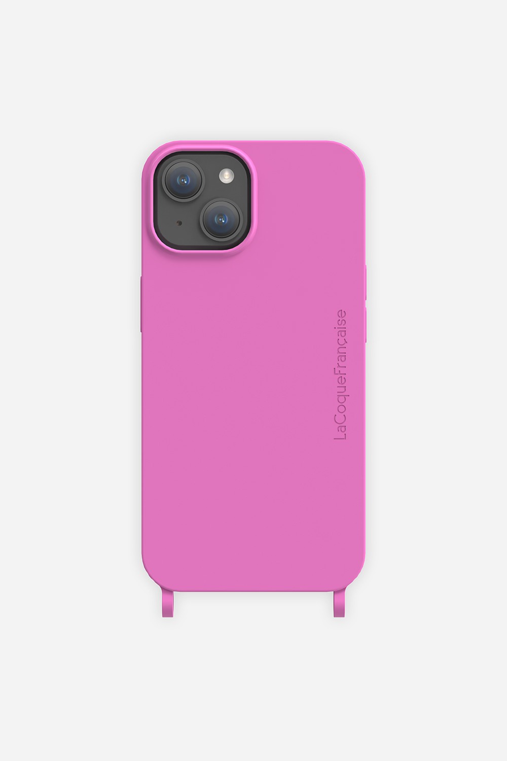 Coque Anneau Soft Touch Violet