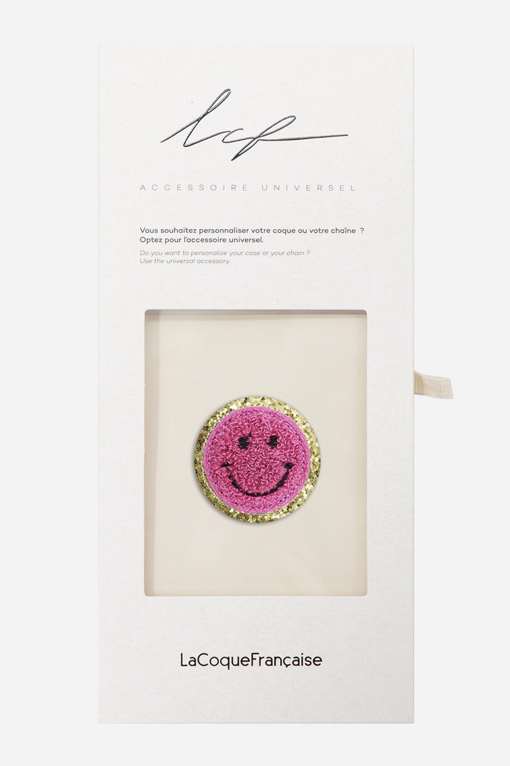 Purple Smiley Patch