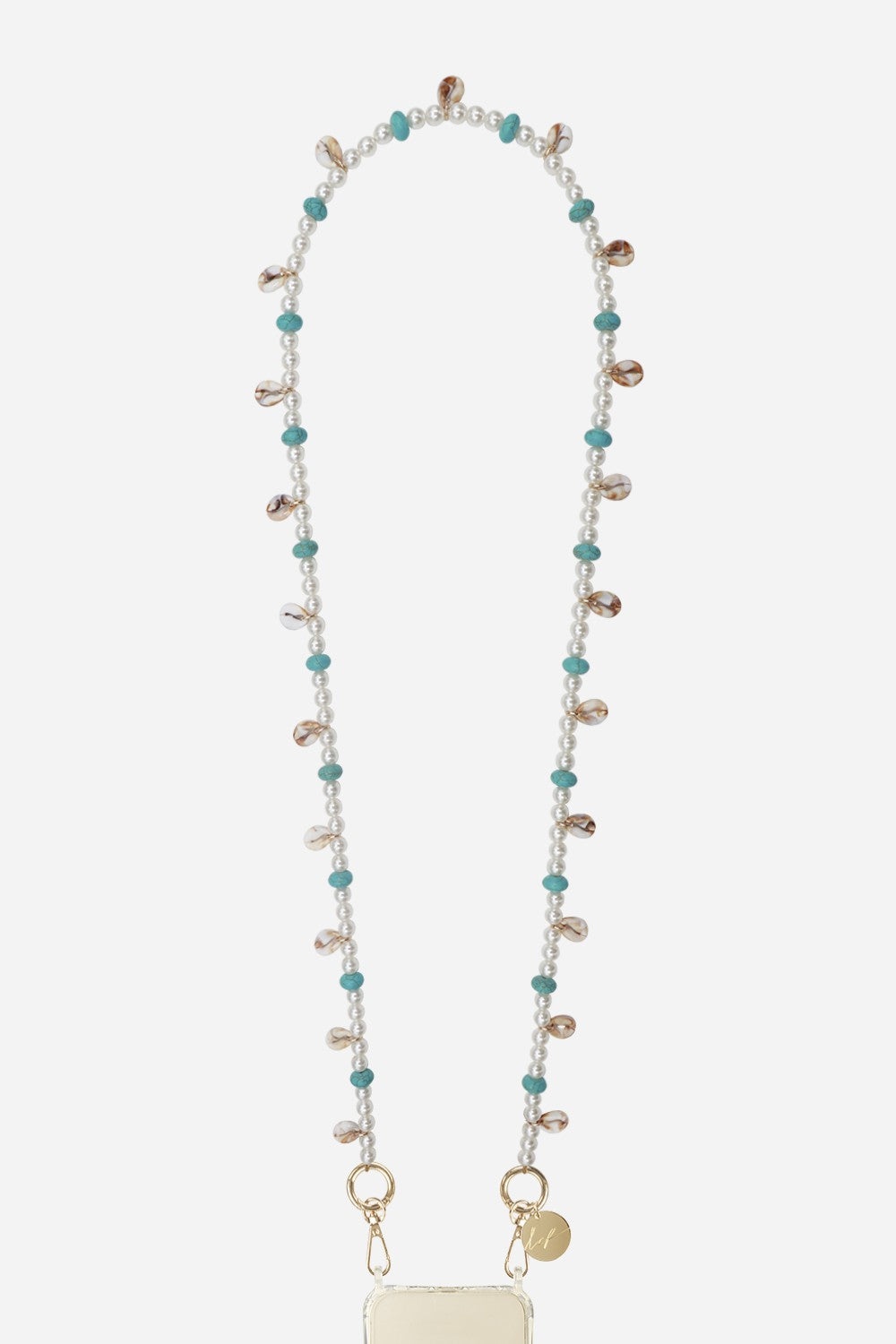 Long Aiden Chain White 120 cm