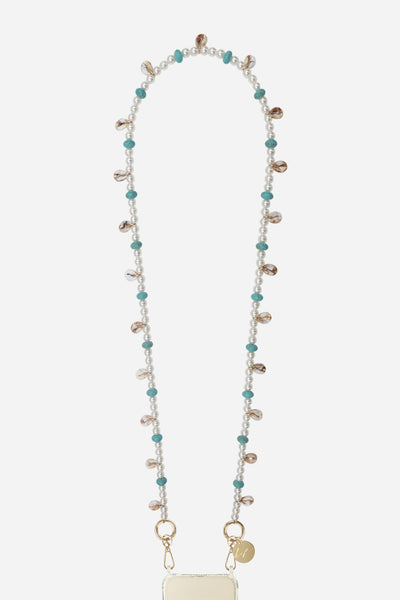Long Aiden Chain White 120 cm