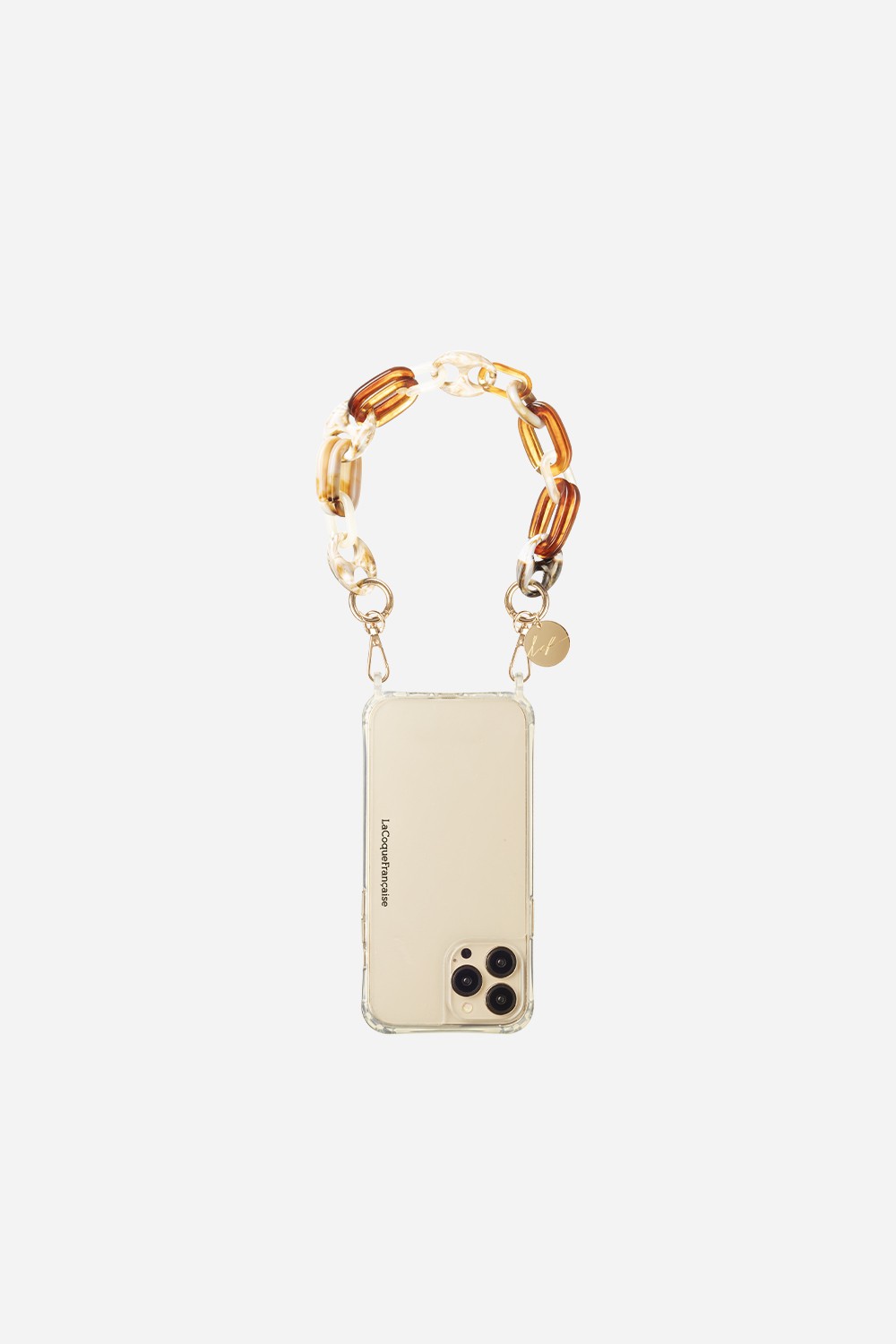 Chaine Courte Andy Beige 40 cm