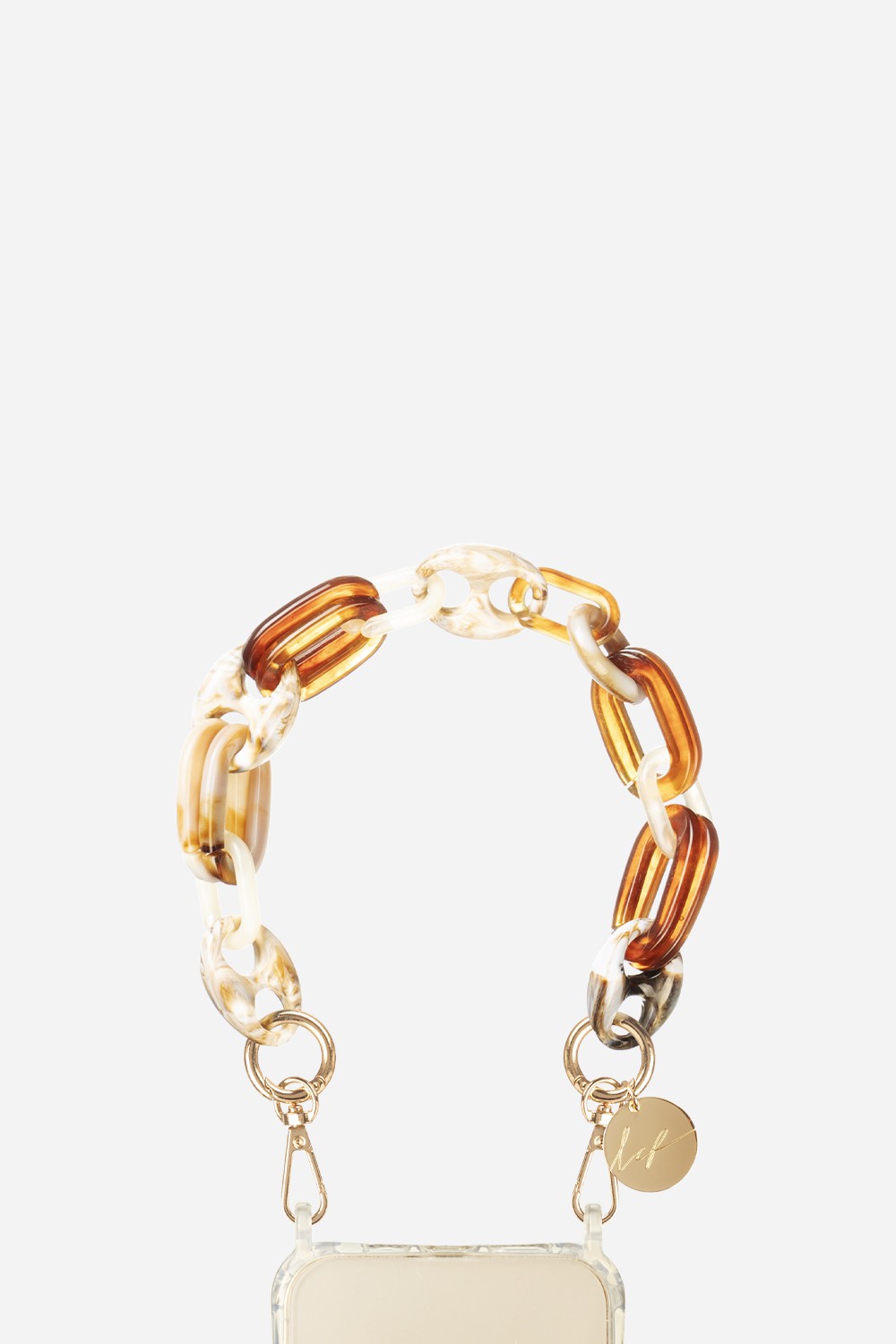 Andy Beige Short Chain 40 cm