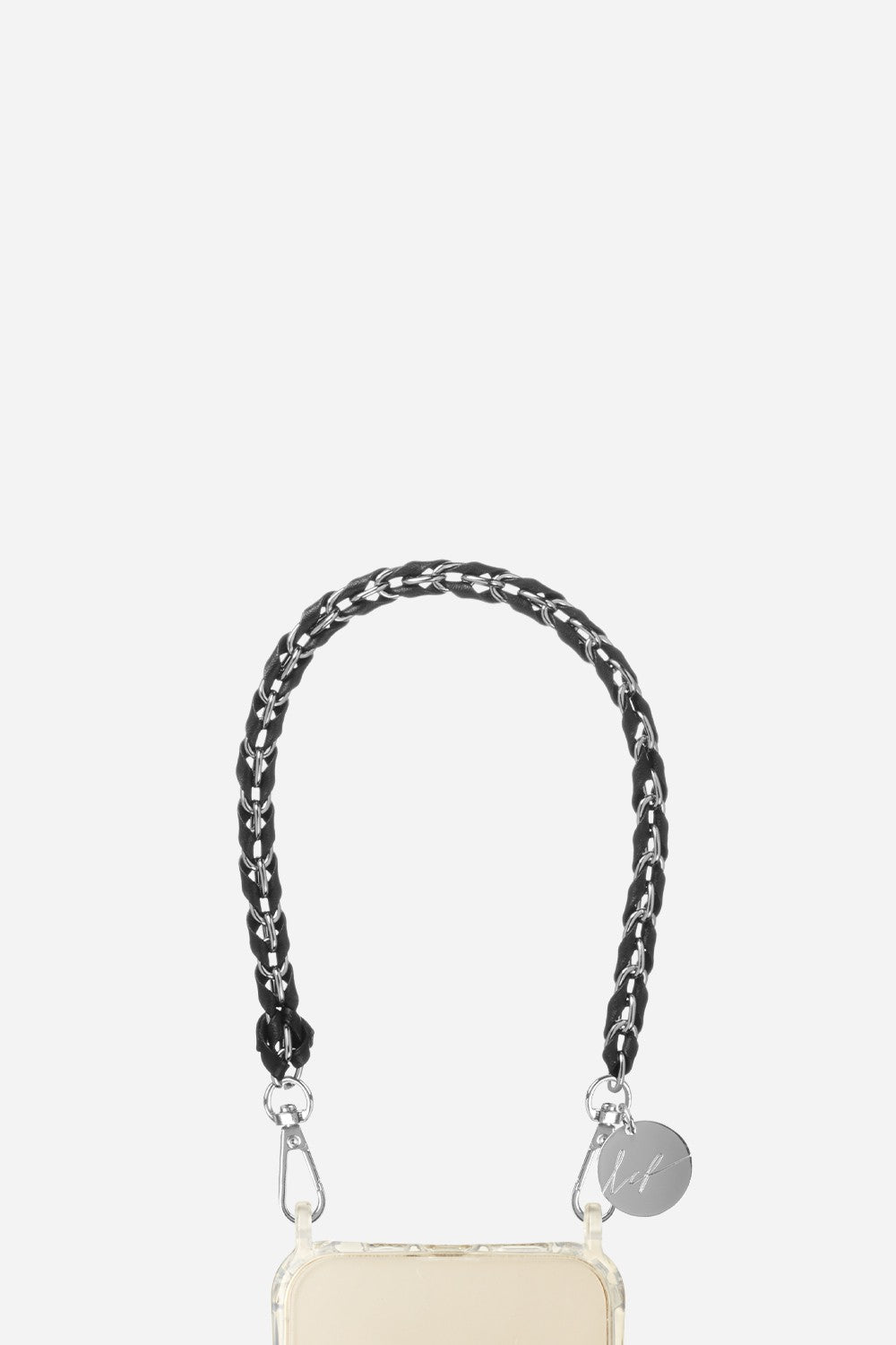 Short Lou Chain Black 40 cm