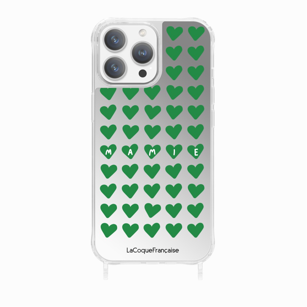 Printed Rings Case Granny Rain Of Hearts