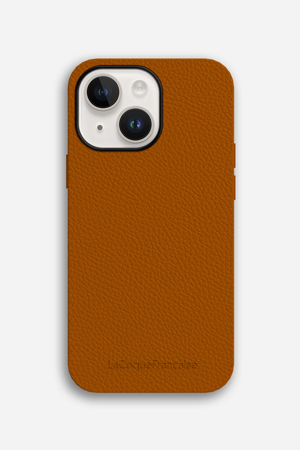 Orange Leather Case