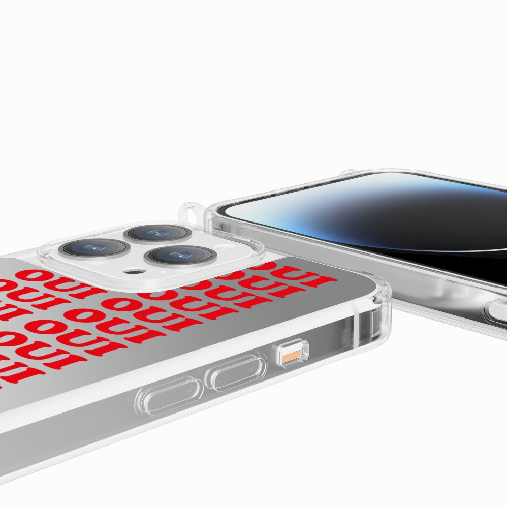 Printed Mirror Ring Case Yes