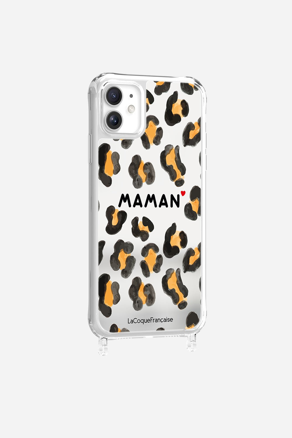 Coque Anneaux Miroir Imprimee Maman Leopard - 15