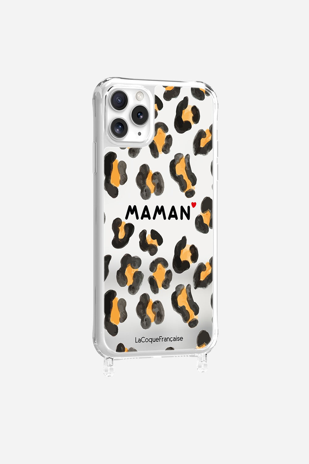 Coque Anneaux Miroir Imprimee Maman Leopard - 13
