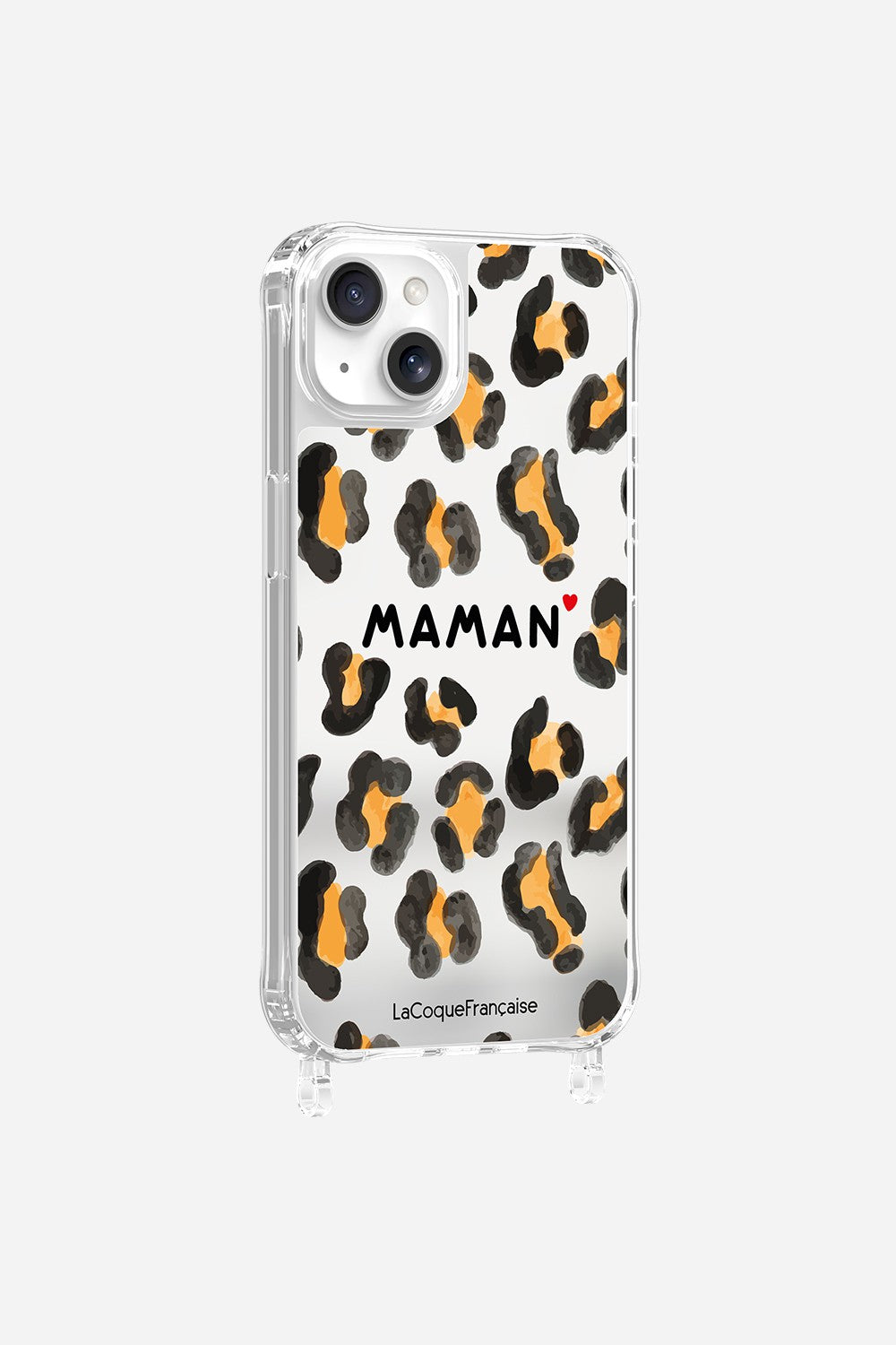 Coque Anneaux Miroir Imprimee Maman Leopard - 7