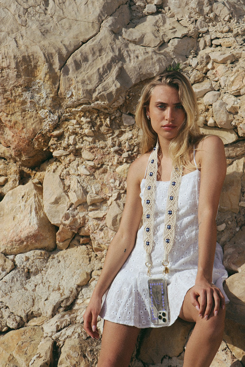 Long Eve Beige Chain 120 cm